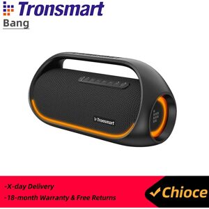 Tronsmart-Haut-parleur Bang, version pompage, audio haute résolution sans perte, contrôle