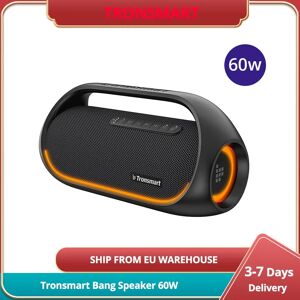 TRONSMART-Enceinte Bluetooth 5.3, haut-parleur sans fil, 60W, avec audio haute résolution, étanche IPX6, poignée intégrée, mise à jour