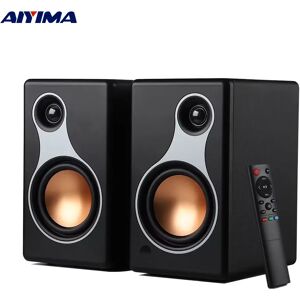 AIYIMA S500 haut-parleur d'étagère classique Bluetooth sans fil 120W haut-parleurs actifs Hifi pour