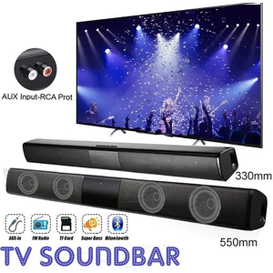MouZYuan Système sonore de cinéma maison, haut-parleur Bluetooth, haut-parleurs d'ordinateur pour TV, barre