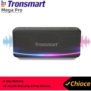 Tronsmart-Enceinte Bluetooth Mega Pro, haut-parleur domestique portable, basses améliorées, étanche