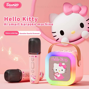 Sanrio haut-parleurs Bluetooth ML07 Machine de karaoké haut-parleurs portables Bluetooth avec micro