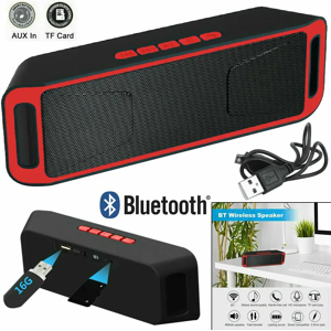 TDX Mini haut-parleur Bluetooth sans fil portable mains libres, amplificateur de caisson de basses