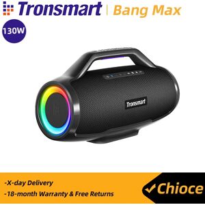 Tronsmart-Haut-parleur déloyal Bang Max, 130W, système audio à 3 voies, plus de 100 haut-parleurs