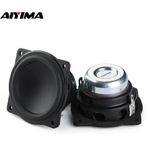 AIYIMA 2 pièces 2 pouces haut-parleur Audio gamme complète 4 Ohm 20W haut-parleurs portables Home cinéma haut-parleur compatible Bluetooth pour Bose