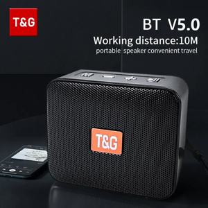 T&G Haut-parleur Bluetooth TG166, Mini barre de son sans fil Portable, caisson de basses, haut-parleur