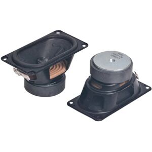 PJ.MIAOLAI 2 pièces/lot 3.5 pouces 8 Ohm 20W haut-parleurs gamme complète rectangulaire bricolage son domestique caisson de basses haut-parleur Bluetooth haut-parleur multimédia