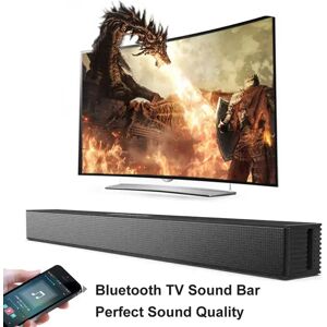 BULIAN Barre de son Bluetooth 40W avec caisson de basses pour TV, haut-parleur multifonction pour Home cinéma, optique HDMI coaxial AUX mural