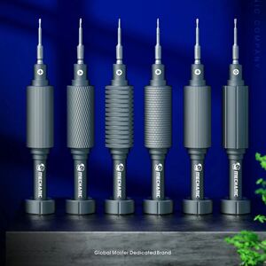 welsolo Jeu de tournevis de précision magnétique 6 en 1 iShell, tournevis de haute dureté pour outils de réparation de téléphones iPhone Android