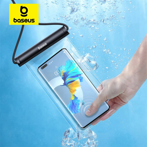 Baseus IPX8 étanche téléphone sac étui pour IPhone 13 12 Samsung Xiaomi universel natation plongée