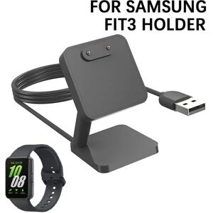 Aucun Support de bureau adaptateur de chargeur câble de chargement USB support de Station d'accueil pour Samsung Galaxy Fit 3 R390 bande intelligente Fit3 Mini chargeur