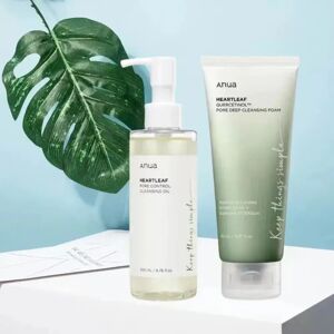 SANENDI Anua-Ensemble de soins pour la peau HeartlePG 77%, tonique hydratant, démaqucorporelle, essence de bouleau blanc, hydratant pour le visage 70%