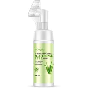 images Bioaqua Aloe Vera Massage hydratant mousse nettoyante soin doux Deap propre nettoyant pour le visage 120 ml
