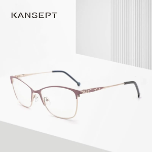 KANSEPT femmes Grade lunettes myopie lentilles Lunette Pour Femme lunettes originales montures de