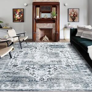 HobbyLane Tapis de couverture de sol vintage lavable en machine, tapis pliable pour Beroom, décoration d'intérieur, petite zone