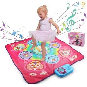 Aucun Grande couverture de danse électrique 90x90cm, avec lumières, tapis de jeu pour bébé, clavier avec 3