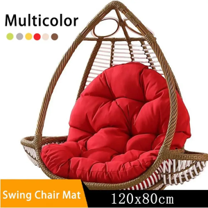 Aucun Balcon oeuf chaise coussin coussin de siège balançoire chaise suspendue tapis oreiller Patio jardin