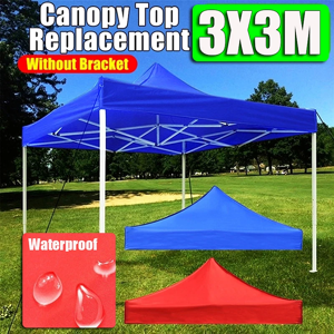 Aucun Auvent de remplacement pour tente, Patio, jardin, Gazebo, couverture pare-soleil, camping en plein