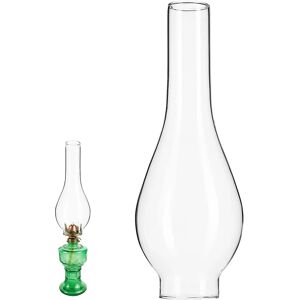 Aucun Abat-jour long en verre pour lampe à kérosène, couvertures de lumière, clair, vintage, pièces de moteur, tendance, rétro, ney