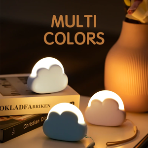 Aucun Nuage veilleuse Mini USB sans fil Adorable nuage forme LED veilleuse pour chambre bébé enfants