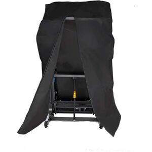 Aucun Nouvelle couverture de tapis roulant, housse de tapis roulant pliante, housse anti-poussière et imperméable, housse de protection solaire imperméable en tissu Oxford (noir)