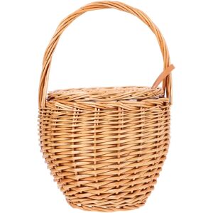 Aucun Panier de rangement en rotin naturel pour pique-nique, 10 pièces, en osier tissé à la main, pour