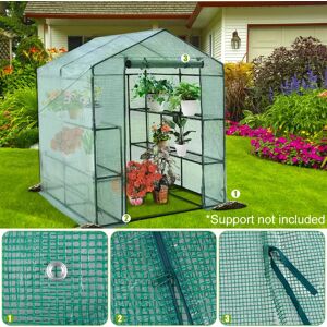 Aucun Serre extérieures froid givré coupe-vent serre pratique couverture de serre plante de jardinage housse de protection pour salle de fleurs