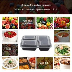 Aucun Boîte à déjeuner chauffante pour four à micro-ondes, stockage des aliments avec couvercles, boîte à