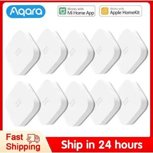 Aqara capteur de vibrations intelligent Zigbee capteur de mouvement de choc moniteur d'alarme intégré gyroscope maison intelligente pour Xiaomi Mijia Homekit
