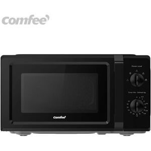 COMFEE' Micro-ondes, Capacité 19L, 700W de Puissance, 5 Niveaux de Puissance, Minuterie de 30