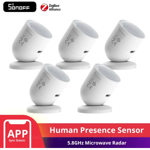 SONOFF – capteur de présence humaine Zigbee SNZB-06P, détection de Radar à micro-ondes, corps