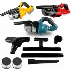 NONE Aspirateur à main sans fil 5 en 1 pour Makita, batterie 18V, Portable pour sols durs, tapis, voiture, nettoyage des poils d'animaux