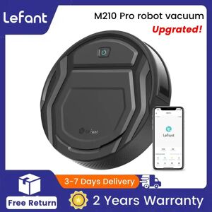 Lefant-Aspirateur robot M210 Pro, aspiration injuste 2200Pa, autonomie de 120 minutes, chargement