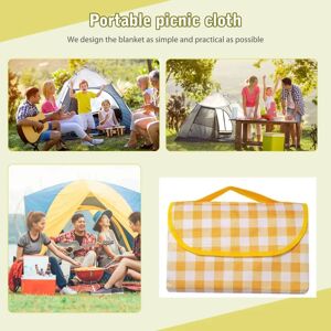 Aucun Tapis de plage en tissu imperméable, tapis de Camping pliable, tente épaisse, couverture de