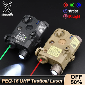 WADSN tactique Airsoft UHP AN PEQ 15 PEQ-15 LA5C point rouge vert bleu indicateur Laser IR lumière