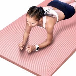 Aucun Tapis de Yoga épais NBR, couverture antidérapante, 10mm 15mm, gymnastique à domicile, pour la santé,