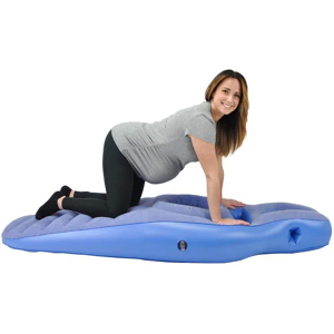 Aucun Tapis de Yoga gonflable pour femmes enceintes, oreiller de grossesse de type O, matelas gonflable de