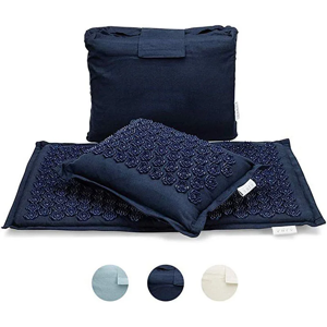 Aucun Tapis de Yoga de Massage en lin naturel, palmier de coco, oreiller de sport avec sac, tapis