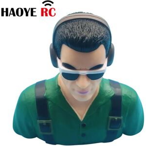 Aucun HY 1 Pc 1/4 échelle pilotes civils figurines modèle de jouet pour avion RC accessoires passe-temps couleur vert pour avion RC accessoires passe-temps