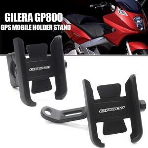 YUJIE.M Pour GILERA GP800 GP 800 toute l'année moto CNC guidon rétroviseur support pour téléphone portable support GPS