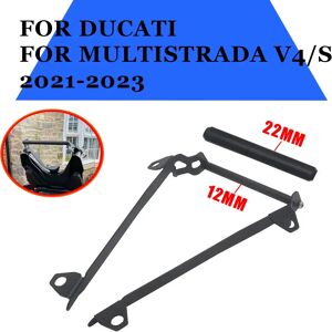 S2R Support de téléphone portable pour moto DUCATI MULTISTRADA V4 S V4S V 4s 2021 2022 2023, support de Navigation GPS, accessoires, pièce de support