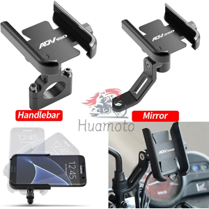 SPKZ Support universel de téléphone portable pour guidon de moto, support GPS, accessoires de moto, Honda