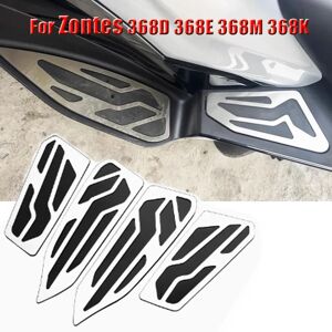 Aucun Pour Zontes 368K 368D 368M 368E 368K/D/E/M moto pied plaque conseil pédales repose-pieds repose-pieds couverture tapis tapis anti-dérapant