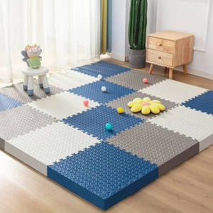 Aucun Tapis de sol Puzzle pour bébé, 4 à 16 pièces, tapis de jeu pour bébé, couverture en mousse EVA,