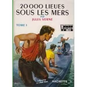 hachette Bibilothèque verte 20000 lieues sous les mers ed. 1947 - Jules Verne - ill F Batet