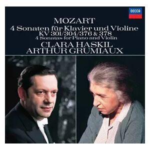 Philips, Decca, Musica Da Camera, Classico, Sonate Per Piano E Violino No.26 K378,No.21 K304,No.24 K376,No.18 K301 - Arthur Grumiaux( Violino) et Clara Haskil( Piano)