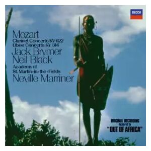 Philips,Decca,Classico,Musica Da Camera, Concerto Per Clarinetto in a Majoe K622,Concerto Per Oboe in C Major K314 - Sir Neville Marriner (Direttore), Jack Brymer (Clarinetto) et Neil Black (Oboe)