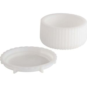 Moule boîte déco en silicone - blanc translucideUNICRAFT