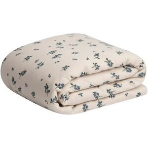 garbo&friends Couverture Blueberry en mousseline de coton Ivoire 100x140