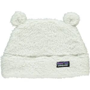 Patagonia Bonnet Furry Blanc 3/6 mois